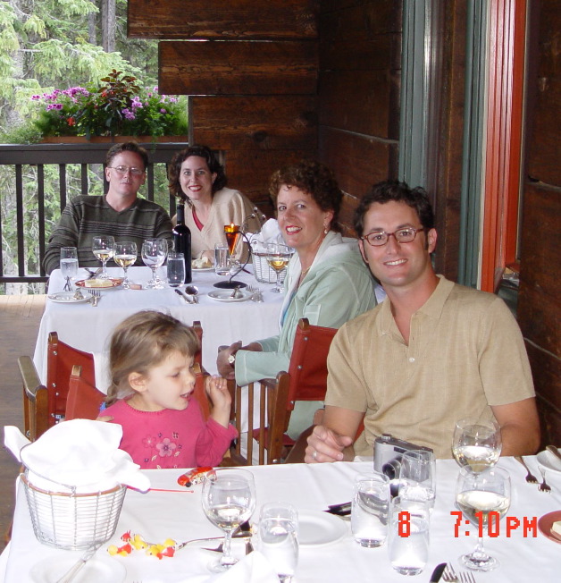 Dinner at Emerald Lake Lodge