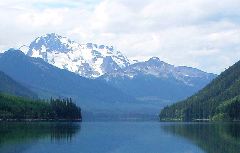 Seton Lake and Darcy Peak